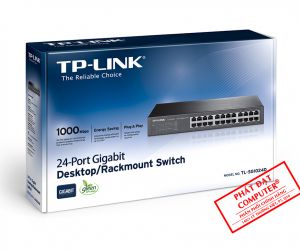 Switch TP-Link TL-SG1024D 24 port Gigabit Chính hãng (1Gbps, Vỏ sắt)