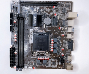 Mainboard SK 1151v1 AFOX H110-MA5-V2 Chính hãng (VGA, HDMI, M.2 Sata/ NVMe, LAN 1000Mbps, 2 khe RAM DDR4, mATX)