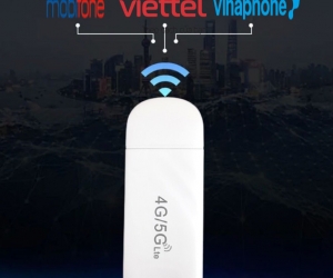 USB Phát Wifi 4G LSUN M70 (150Mbps, 2.4G, Hỗ trợ 10 thiết bị kết nối cùng lúc, Dùng sim Vina, Viettel, Mobifone)