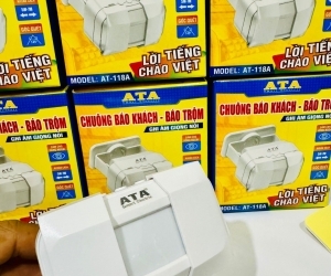 Báo động hồng ngoại ATA AT-118A - Dùng Pin