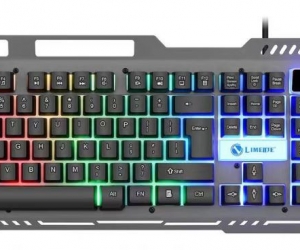 Combo Keyboard + Mouse LIMEDIE T25 Black LED USB Giả cơ BH12TH(ĐTKT)