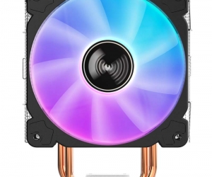 Tản nhiệt khí CPU 4 ống đồng JONSBO CR-1000 Black 1 fan 12cm LED Đa năng (PWM 4PIN, 115x/1200/1700/FM2+/FM2/FM1/AM4/AM3+/AM3/AM2+/AM2)