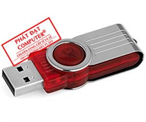 USB 2.0 8G KINGSTON Tem FPT ( Format được NTFS, chép file dung lượng lớn)