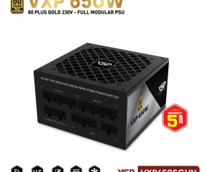 Nguồn VSP VXP650SGVN 650W 80 Plus Gold Full Modular Chính hãng FV