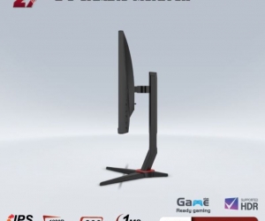 LCD 27 VSP IP2736G Gaming High-End Chính Hãng (IPS,1920x1080,360Hz,1ms,HDMI, Xoay 180 độ) + Tặng Combo FD-iK7300