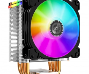 Tản nhiệt khí CPU 4 ống đồng JONSBO CR-1400 fan 9cm LED (HFAN 4Pin PWM/LED 3Pin ARGB, 775/115x/1200/1366/FM2+/FM2/FM1/AM4/AM3+/AM3/AM2+/AM2)