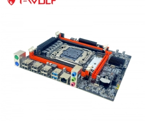 Mainboard SK 2011 V3-V4 T-WOLF Xeon TW-X99D3M (M.2 Sata-NVMe/3*Sata3.0+6*USB2.0+2*USB3.0, LAN 1000Mbps, 4 khe RAM DDR3,Chạy được Ram thường)