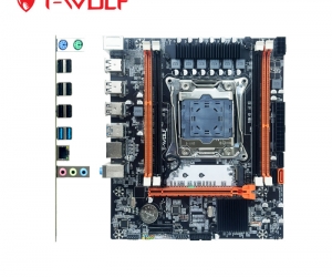 Mainboard SK 2011 V3-V4 T-WOLF Xeon TW-X99D3M (M.2 Sata-NVMe/3*Sata3.0+6*USB2.0+2*USB3.0, LAN 1000Mbps, 4 khe RAM DDR3,Chạy được Ram thường)