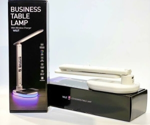 Đèn để bàn Led WILIT UL-U20 Đa năng Black/White (Đồng hồ điện tử, báo thức, nhiệt kế)