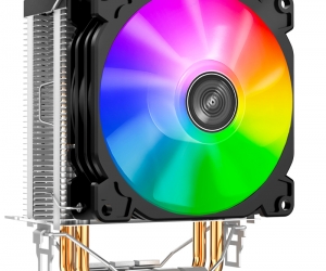 Tản nhiệt khí CPU 2 ống đồng JONSBO CR-1200 fan 9cm LED Đa năng (PWM 4PIN, 115x/1200/1700/AM4)
