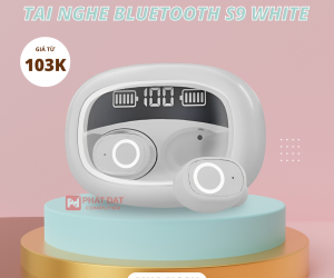 TAI NGHE BLUETOOTH S9 White (5.3)