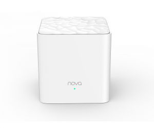 Mesh Wifi TENDA Nova MW3 1 Pack AC1200 Chính hãng (2 băng tần, 2 cổng 100Mbps, 2 anten ngầm, 100m²)