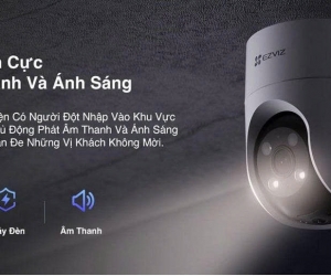 Camera IP Wifi EZVIZ H8C 4MP PRO (2K) Xoay Ngoài trờI Có Lan Chính hãng FV 