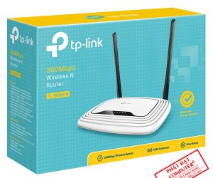 Phát Wifi TP-Link TL-WR841N Chính hãng (2 anten 5dBi, 300Mbps, Repeater, 4LAN)