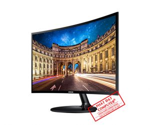 LCD 23.5” SAMSUNG LC24F390FHEXXV Màn hình cong Chính hãng (VA - VGA,HDMI, 1920x1080, Kèm cáp HDMI, Treo tường)