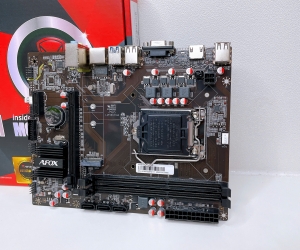 Mainboard SK 1150 AFOX H81-MA5-V4 Chính hãng (VGA, HDMI, M.2 Sata/ NVMe, LAN 1000Mbps, 2 khe RAM DDR3, mATX)