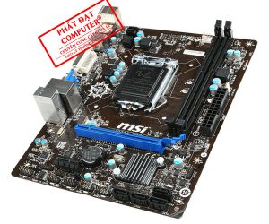 Mainboard SK 1150 MSI H81M-P33 Box RENEW (VGA, DVI 24+1, LAN 1000Mbps, 2 khe RAM DDR3)