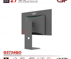 LCD VSP 27'' G2724QO Chính hãng Bạc FV (QD-OLED 2K , HDMI, TYPE-C 90W, 2560x1440, 240Hz, 0.03ms, DCI-P3 108%, G-Sync, BH36T) + Tặng ARM H100