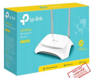 Phát Wifi TP-Link TL-WR840N Chính hãng (2 anten 5dBi, 300Mbps, 4LAN)