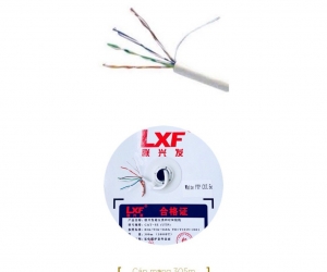 Cable LAN UTP CAT5E LXF 305M MÀU TRẮNG