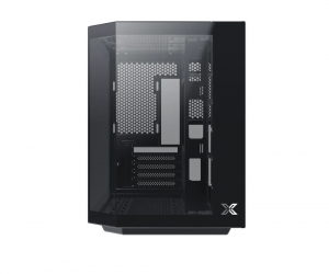 Case Xigmatek Cubi M Black EN42775 (MATX, Màu Đen) Case Bể Cá (420x227x372mm, Fan trên 3x120mm hoặc 2x140mm ko kèm, Fan hông 2x120mm hoặc 2x140mm ko kèm, Fan sau 1x120mm ko kèm, Fan dưới 3x120mm hoặc 2x140mm ko kèm, USB 3.0x1, USB 2.0x2, Audio, 2xHDD, 3xSSD, Nguồn dưới dây dài)