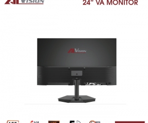  LCD AIVISION 23.8'' A243FV Black Chính hãng FV (VA-HDMI, VGA, 1920x1080, 100Hz, Kèm cáp HDMI, Treo tường)