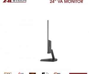  LCD AIVISION 23.8'' A243FV Black Chính hãng FV (VA-HDMI, VGA, 1920x1080, 100Hz, Kèm cáp HDMI, Treo tường)
