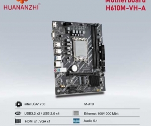 Mainboard SK LGA1700 Huananzhi H610M-VH-A Chính Hãng