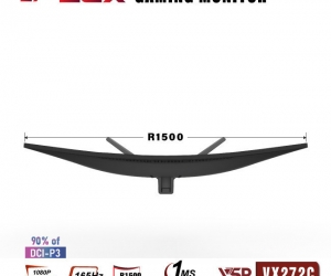 LCD VSP 27'' VX272C Cong Chính hãng Black FV (VA-VGA , HDMI, 1920x1080, 200Hz, 3 cạnh viền mỏng, Kèm cáp HDMI, Treo tường, BH36T) + ( Tặng Combo FD IK7300)