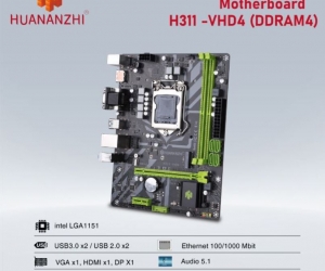 Mainboard SK LGA1151 Huananzhi H311-VHD4 Chính Hãng 