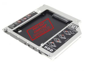 HDD CaddyBay 2.5” Sata 9.5mm (Chuyển ổ CD Laptop ra HDD)