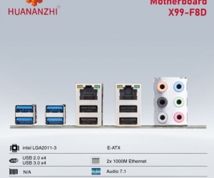 Mainboard SK LGA2011-3 Huananzhi X99-F8D Chính Hãng