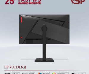 LCD 25'' VSP IP2518S2 Black Màn hình phẳng chính hãng ( HDMI, 1920 x 1080, 180Hz, Kèm Cáp HDMI)