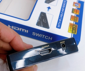 Hub 3HDMI ra 1HDMI Ultra HD 4k,Có dây nguồn