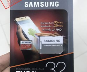 Thẻ nhớ MicroSD 32G SAMSUNG EVO Plus Box Class10 U1 95MB/s Công ty (Kèm SD adapter)