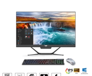 Máy tính để bàn All In One VSP VA240P Black FV (Sản phẩm AIO này chưa bao gồm CPU - Ram - SSD)