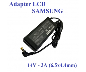 Adapter Apower for LCD SAMSUNG 14V-3A 42W (6.5x4.4 mm, Kèm dây nguồn, Box)