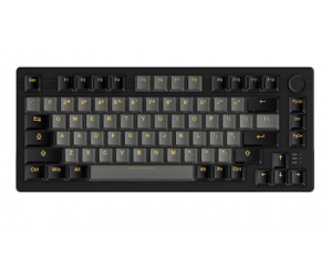 Bàn phím cơ DAREU EK75 PRO BLACK GOLDEN (RGB) (TRIPLE-MODE) (Switch: Dream/ Firefly)