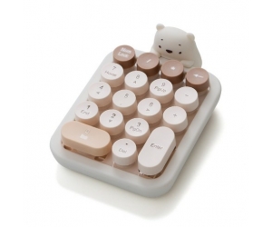 Bàn phím số 2.4G 520 MOFII MilkTea FV