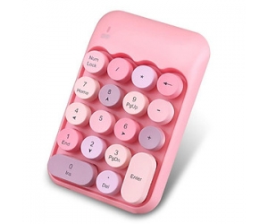 Bàn phím số ko dây MOFII Pink FV 