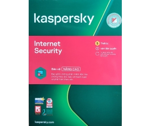 Bản quyền Kaspersky Internet Security 5PC/12T Box NTS