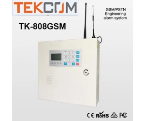 Báo động, báo cháy TEKCOM TK-809GSM-4G (Trọn bộ: 1 Trung tâm, 1 modul 4G, 2 Remote- Tài liệu Tiếng Việt & Tiếng Anh, Không bao gồm Ắc quy dự phòng)