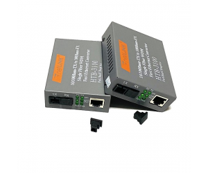 Bộ chuyển đổi quang điện NETLINK HTB-3100/AB Single Fiber 100Mbps (2 Converter, 2 Adapter)