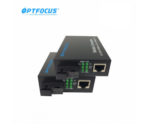 Bộ chuyển đổi Quang-Điện Media Converter OPTFOCUS (1 Ethernet Port 10/100/1000Mbps + 1 GE SFP) OFS-GWS01-20 & OFS-GWS02-20