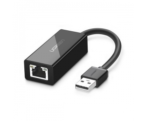 Bộ chuyển đổi từ USB 2,0 TO LAN 10/100 Ugreen 20254 màu đen