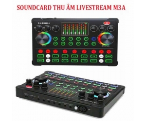 Bộ Sound Card Thu Âm Livestream M3A Chuyên Nghiệp (Atuto Tune)