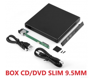 Box Dvd Laptop Sata - Mỏng 9.5mm