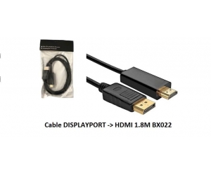 Cable chuyển DisplayPort to HDMI BX022 1.8m FV 
