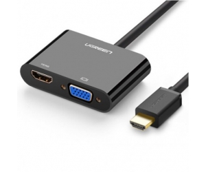 Cable chuyển HDMI to VGA+ HDMI Ugreen 40744 