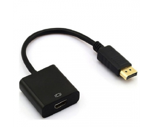 Cable chuyển DisplayPort to HDMI 25cm (DisplayPort đực sang HDMI cái)